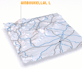 3d view of l Aïn Bou Kellal